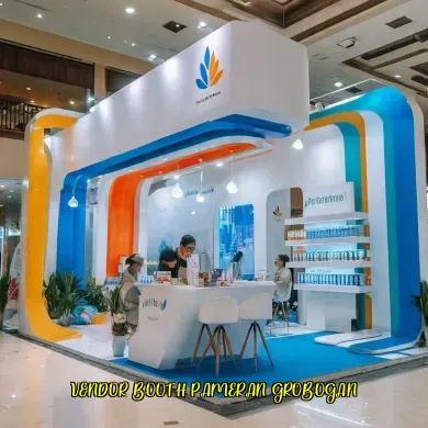 Vendor Booth Pameran Grobogan